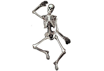 Paper Skeleton Halloween Decoration