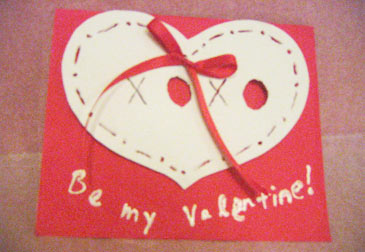 Valentine  Cards on More On Valentine S Day Decorations Cards And Crafts