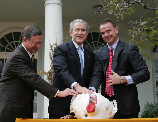 Thanksgiving Presidential Tradition George W Bush