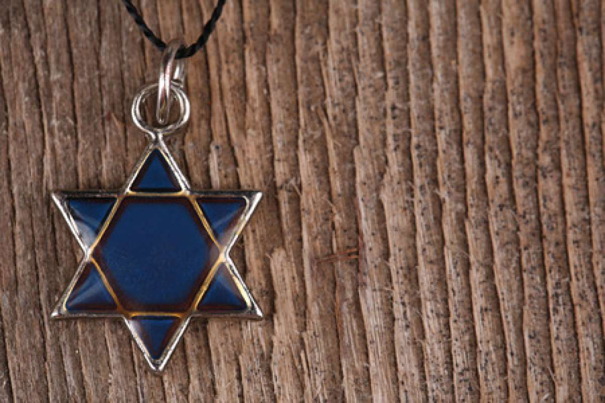 Star of David Necklace for Kids