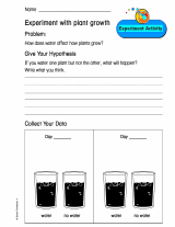 Experiment with Plant Growth