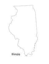 Illinois State Map