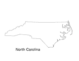 North Carolina State Map