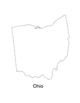 Ohio State Map