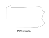 Pennsylvania State Map