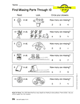 Missing Parts Through 10