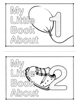 My Little Number Book -- 1 and 2