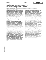 Science, Technology, and Society: Unfriendly Fertilizer
