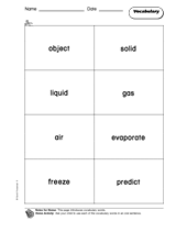 Grouping Objects: Vocabulary