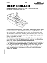 Science, Technology and Society: Deep Driller