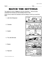 Match the Setting