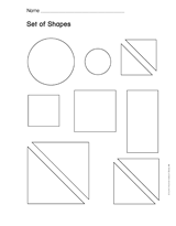 Set of Shapes