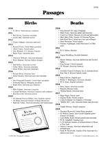 Important Births and Deaths of the 1910s