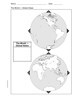 World Map: Two Global Views