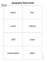 Geography Flash Cards 2