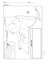 Map of New York