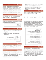 March Daily Calendar of Activities