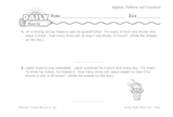 Math Warm-Up 254 for Gr. 3 & 4: Algebra, Patterns & Functions