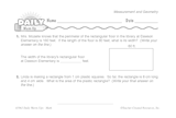 Math Warm-Up 121 for Gr. 5 & 6: Measurement & Geometry