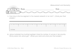Math Warm-Up 151 for Gr. 5 & 6: Measurement & Geometry