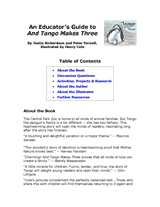 And Tango Makes Three Educator's Guide