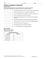 What Is a Diatomic Molecule?