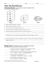 Earth Science Test: The Rock Record