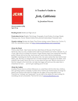 Teacher's Guide to Jerk, California