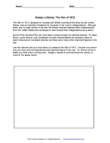 Design a Stamp: The War of 1812