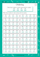 Ordering Numbers I