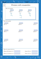 Division with Remainders III