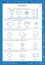 Lines of Symmetry II (Grade 4)