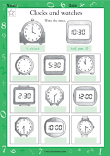 Telling Time: Clocks and Watches