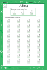 Two-Digit Addition with Regrouping (Grade 1)