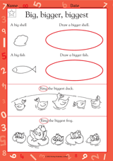 Big, Bigger, Biggest (Kindergarten)