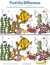 Under-the-Sea Find the Difference