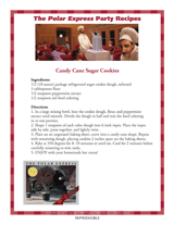 Candy Cane Sugar Cookie Recipe