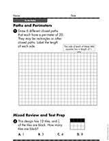 Paths and Perimeters